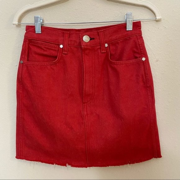 RAG & BONE Moss denim SKIRT - Picture 5 of 8